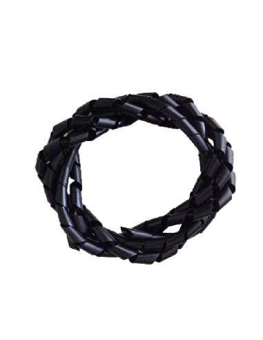 BANDA ENVOLVENTE ESPIRAL PE NEGRO 14MM 4MTS [6SWB14B]