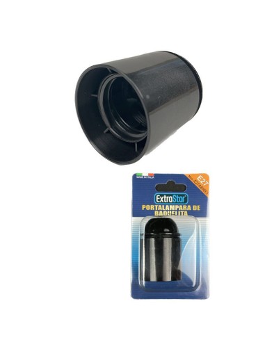 PORTALAMPARA  E27 800CI ASF NEGRO CJ144 [6E27800CI]