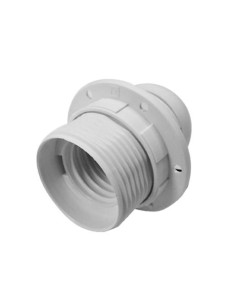 PORTALAMPARAS SEMIROSCADO TERMOPL E27 BLANCO CJ144 [6E2782SW]