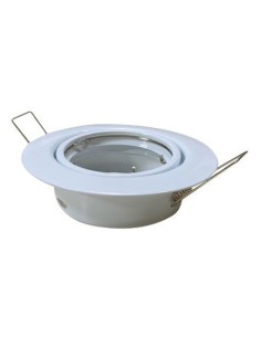 PORTALAMPARAS DE ALUMINIO GU10 50W MAX CJ60 [6A111ABL]