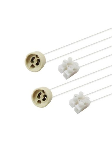 CASQUILLO CERAMICA GU10 MAX:75W SET2 CJ144 [6GU102]