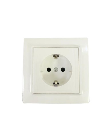 BASE ENCHUFE EMPOTRABLE BLANCO CJ120 [6H1C51GM]