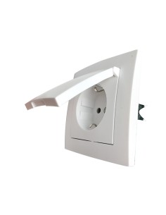 ENCHUFE SCHUKO CON TAPA ABATIBLE [6H1C51CM]