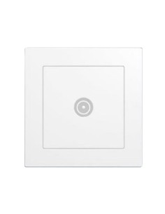 BASE C/TOMA DE TV EMPOTRABLE  BLANCO CJ120 [6H1C61TVM]