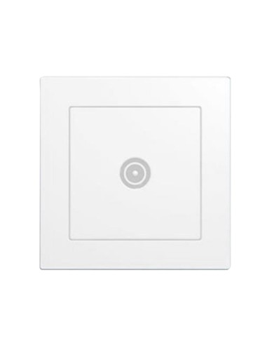 BASE C/TOMA DE TV EMPOTRABLE  BLANCO CJ120 [6H1C61TVM]