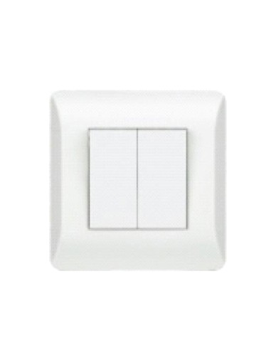 BASE INTERUPTOR DOBLE  EMPOTRABLE BLIS CJ120 [6TL2404]