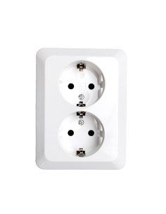 TOMA DOBLE SCHUKO [6H1E52GM]