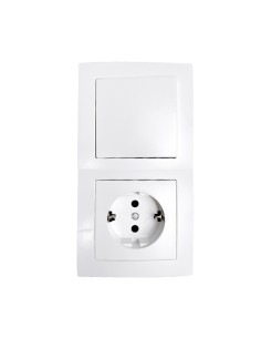 INTERRUPTOR 1UNIDAD DE 2VIAS + ENCHUFE [6H1C51GMC120M]