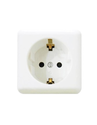 BASE ENCHUFE PARED T/T C/TAPA CJ120 [6H3A51GM]