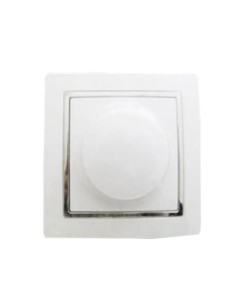 REGULADOR DE LUZ CROMADO EMPOTRABLE  MAX 300W CJ72 [6H1H35DA]