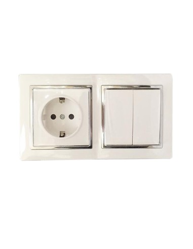 BASE ENCHUFE SCHUKO + INTERR DOBLE CJ72 [6TL3694]