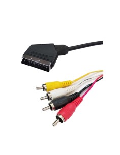 EUROCONECTOR AUD-VID ENT-SAL M/4 RCA 1.5 MTS CJ96 [6LX432]