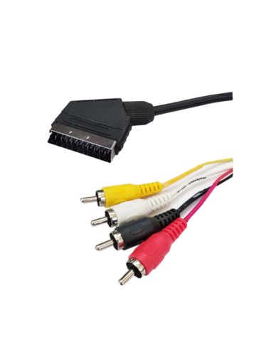 EUROCONECTOR AUD-VID ENT-SAL M/4 RCA 1.5 MTS CJ96 [6LX432]