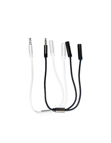 CABLE AUDIO 1MANCHO 2HEMBRA 30CM CJ144 [6ST4104]