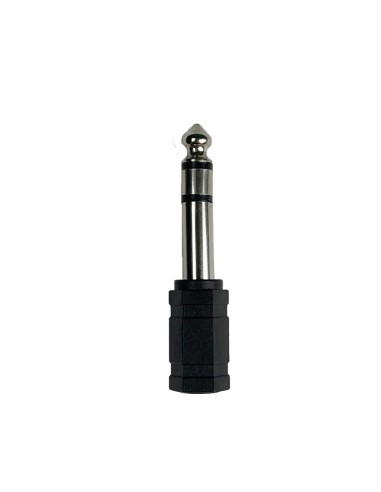 ADAPTADOR 6.35MM A 3.5MM CJ192 [6GLD1012]