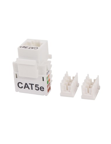 CONECTOR RED HEMRA DE EMPOTRAR RJ45 CAT. CJ360 [6RJ45-1]