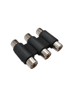 ADAPTADOR AUDIO RCA 3 HEMBRA/3 HEMBRA CJ480 [6ZG3063]