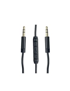 CABLE AUDIO MACHO Y MACHO 1.2M 3.5MM NEGRO CJ144 [6ST4101B]