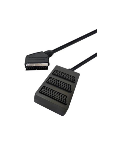 EUROCONECTOR 21 PIN DE 3 TOMAS BLIST CJ96 [6LX434]