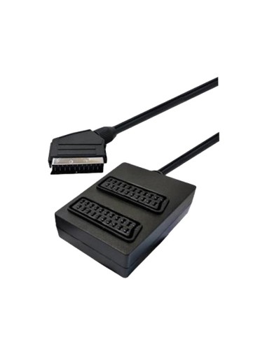 EUROCONECTOR 21 PIN DE 2 TOMAS BLISTER CJ144 [6LX431]