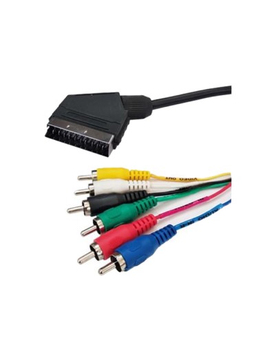 EUROCONECTOR AUD-VID ENT-SAL ESTEREO M/6 RCA CJ96 [6LX433]