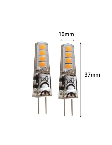 BOMBILLA LED G4 PACK2 1.5W 160LM 3000K [AG4GJ08PKW]