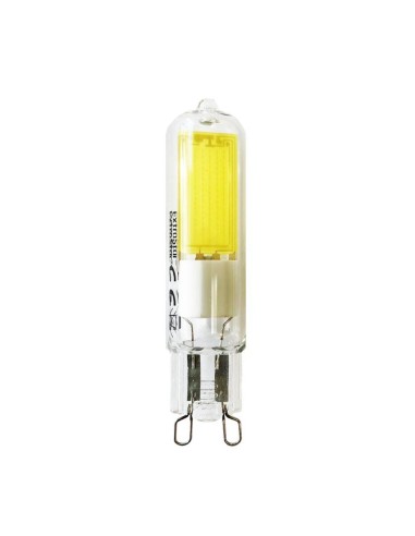 BOMBILLA LED G9 4W 500LM 6500K LUZ FRIA CILINDRICO COB TRANSLUCIDO 14MMX65MM [AG9BL005]