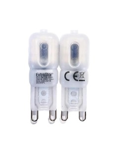 BOMBILLA LED G9 PLANO 2.5W PAK2 200L 4200K LUZ NATURAL 16MMX48MM [AG9SL007N]