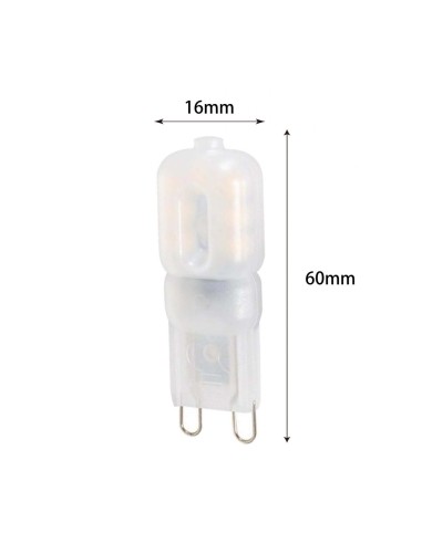 BOMBILLA G9 3.5W 300LM 6500K LUZ FRIA [AG9SL007L]