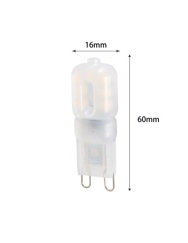 BOMBILLA G9 3.5W 300LM 3000K CALIDA [AG9SL007LW]