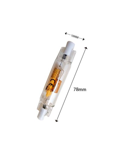 BOMBILLA LED R7S 78MM 4W 450LM 3000K LUZ CALIDA [AR7S1678W]