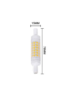 BOMBILLA LED R7S 78mm 5W 6500K LUZ DIA CJ72 [AJ7815]