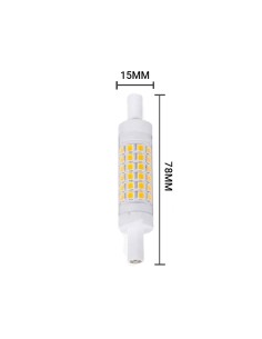 BOMBILLA LED R7S 78mm 5W 4200K LUZ NATURAL CJ72 [AJ7815N]