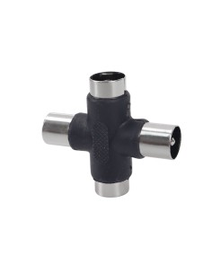 CONECTOR DERIVADOR TV 2 HEMBRA/2 MACHO B CJ240 [6SI2058]