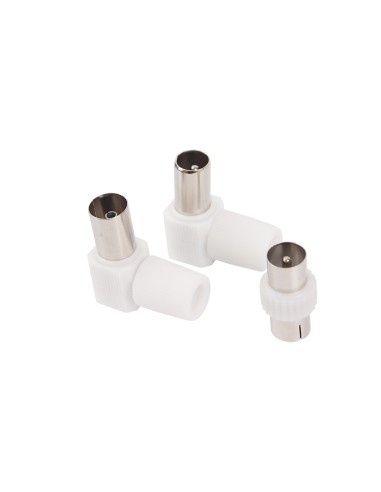 CONECTOR TV CURVO MACHO Y HEMBRA 9.5MM CJ480...