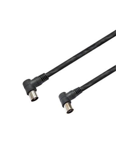 CABLE ANTENA RG6U 5 MTS 75OHM NEGRO CJ96...