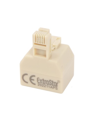 ADAPTADOR TELEF DOBLE SALIDA RJ11 BLISTE CJ480...