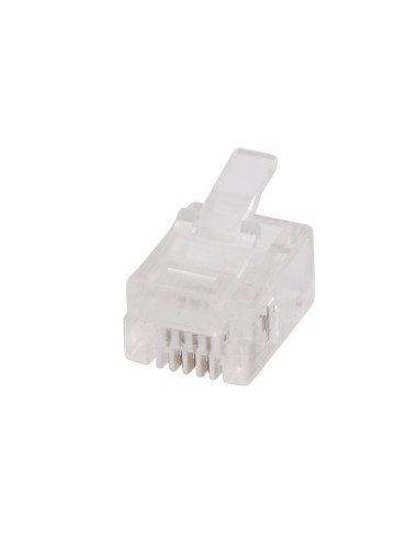 CONECTOR PARA TELEF 9 PZS RJ11 BLISTER CJ240...
