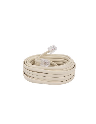 CABLE TELEF EXTENSIBLE 5 MTS RJ11 BLISTE CJ144...