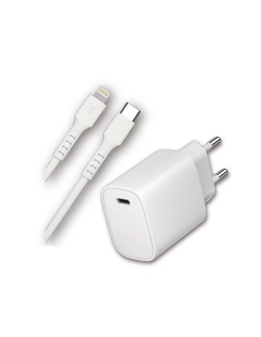 CARGADOR TIPO C 20W CON CABLE IPHONE 1MT 2.4A...