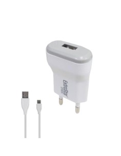 CARGADOR DE PARED CON CABLE TIPO C BLANCO CJ96 [DCMTC052TPC]