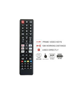 MANDO TV SAMSUNG CON BOTONES SMART HUB ACABADO MATE [DSA06]