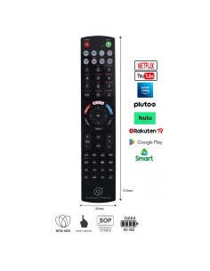 MANDO TV UNIVERSAL CON MULTIPLES CANALES STREAMING [DRM034S]