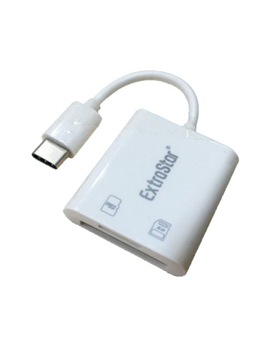 LECTOR TARJETA TYPEC (SD,MIC.USB) 2&1 8CM [DADCJ09]
