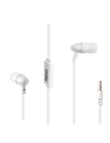 AURICULARES MOVIL C/MIC  PVC/PLANO  BLANCO [DAUPPHUEW]