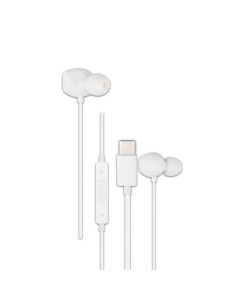 AURICULARES TYPEC 1.2MTS CON MICRO SILICONA [DAULSEI180T]