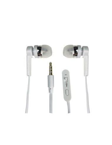 AURICULARES MOVIL blanco PVC/PLANO PUNTO CJ96 [DAU050W]