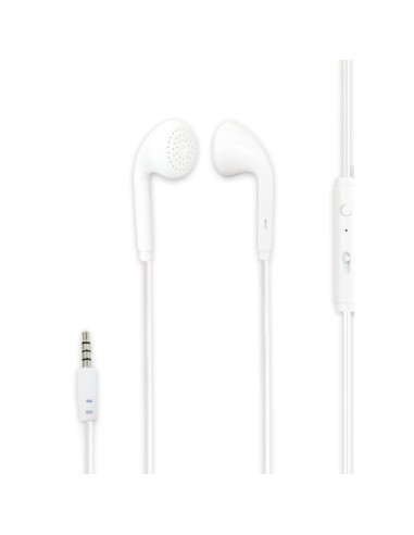 AURICULARES MOVIL 2.5TPE 120CM BLANCA CJ96 [DAU1102]