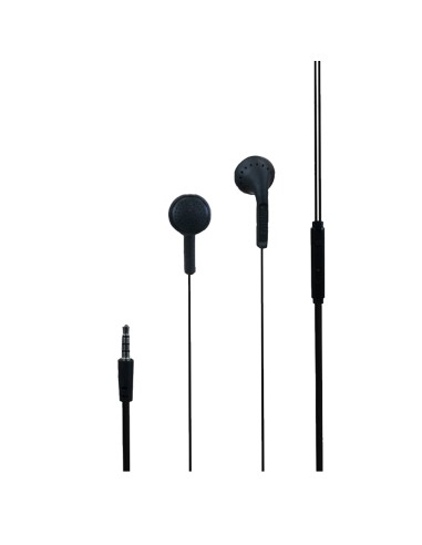 AURICULARES MOVIL 2.5TPE 120CM NEGRA CJ96 [DAU1101B]