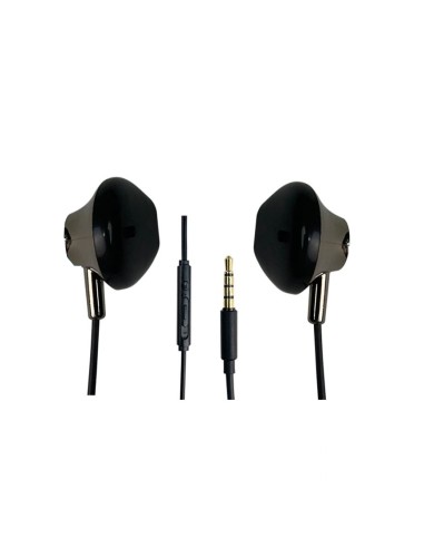 AURICULARES MOVIL 14MM TIPO 2.5 PLASTICO NEGRO [DAUEM329B]